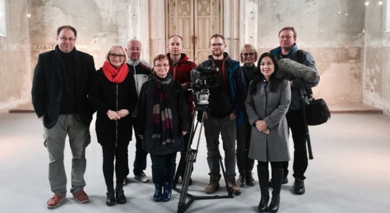 RTVS natáčala v šamorínskej synagóge RTVS natáčala v šamorínskej synagóge