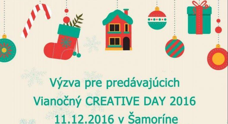 Predajcovia, prihláste sa na Vianočný creative day