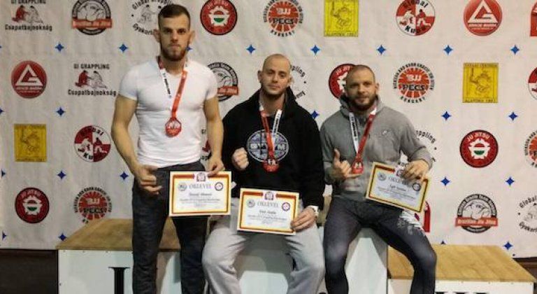 Három érem a Global Grappling Hungary Kupáról Három érem a Global Grappling Hungary Kupáról