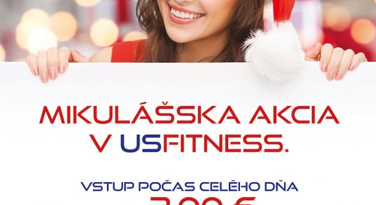 Mikulášská akcia v USfitness