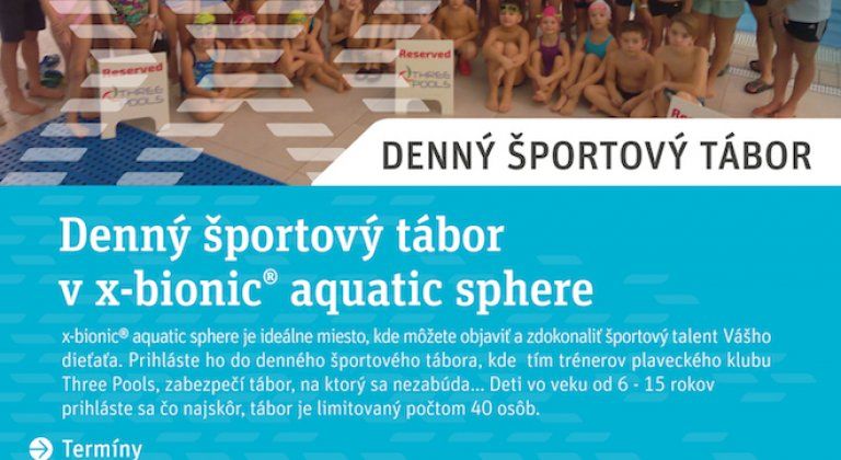 Lentý športový tábor v x-bionic sphere
