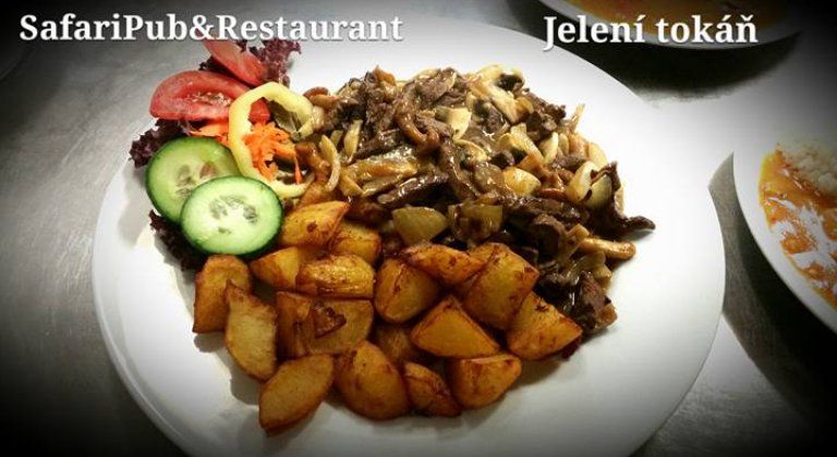 A SAFARI PUB & RESTAURANT étterem ebéd menüje: május 8-tól 12-ig