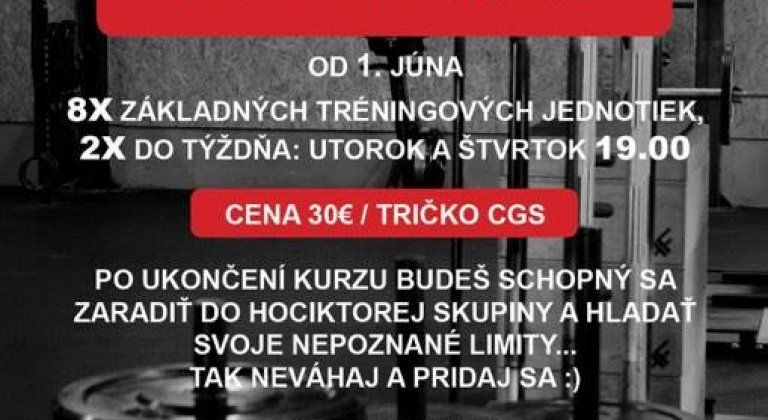 Chcete byť fit? CrossGym Core otvára začiatočnícky kurz