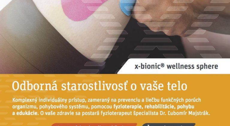 Fyzioterapia v x-bionic wellness sphere