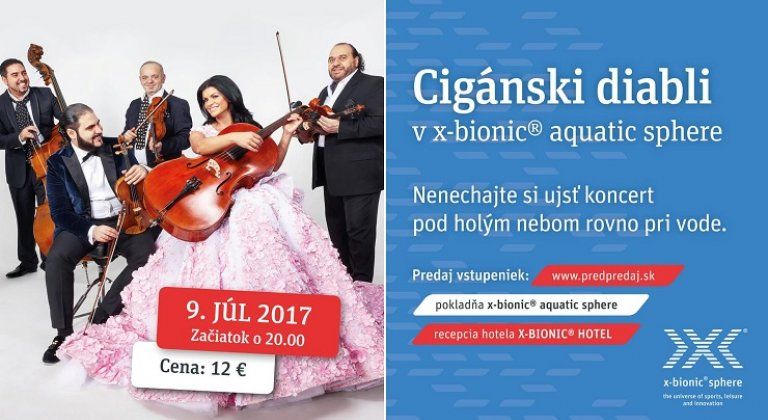 Diablica Silvia Šarköziová Vás pozýva na koncert