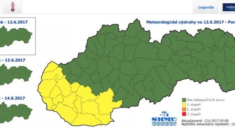 Nový týždeň sa začne tropickými teplotami