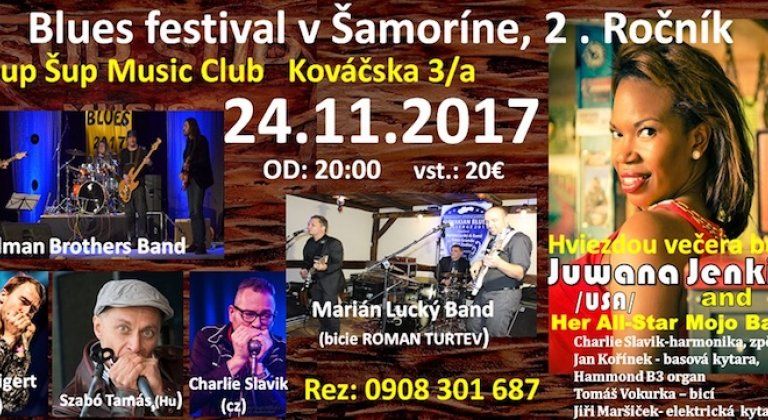 Pozvánka na 2. ročník bluesového festivalu