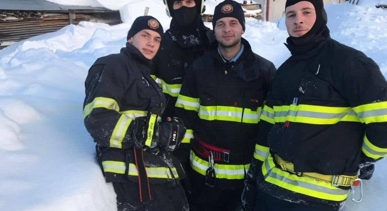 Dobrovoľní hasiči z Mliečna pomáhali na Orave