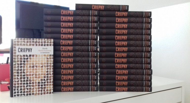 Dnes začíname s distribúciou knihy Čriepky Dnes začíname s distribúciou knihy Čriepky