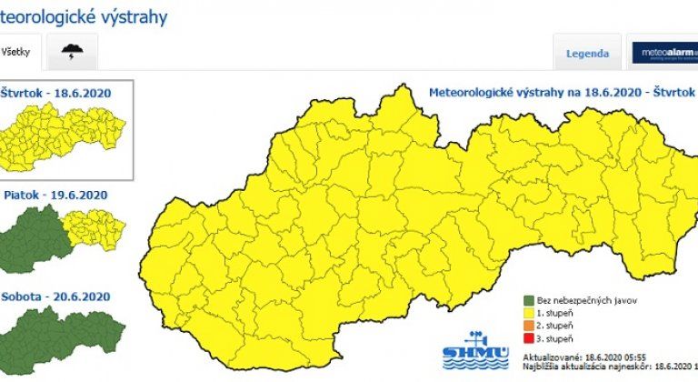 Ítéletidő: sárga viharjelzés az egész országban – jégeső is jöhet!