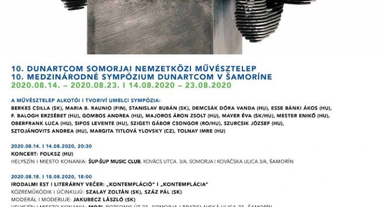 10. DUNARTCOM SOMORJAI NEMZETKÖZI MŰVÉSZTELEP