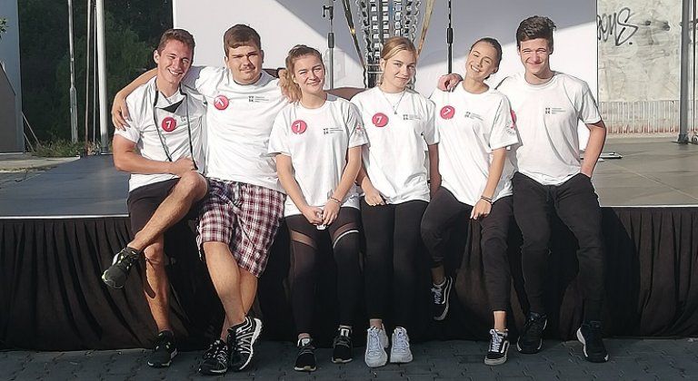 A somorjai szlovák gimnázium tanulói elsősegélynyújtó versenyen vettek részt