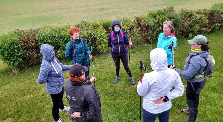 Chôdza s palicami nordic walking Chôdza s palicami nordic walking