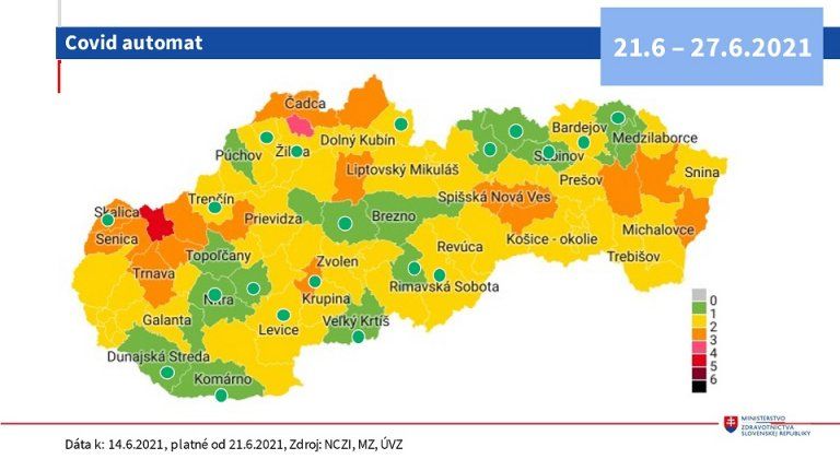 Od pondelka sme zelený okres (stupeň monitoring)