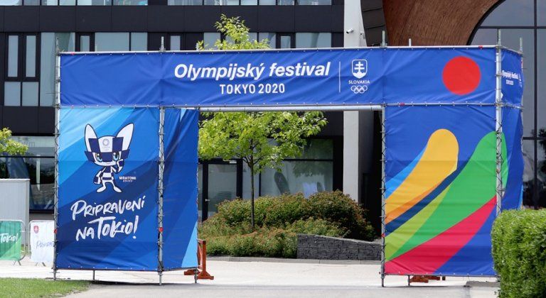 Program zajtrajšieho dňa Olympijského festivalu, mapa areálu