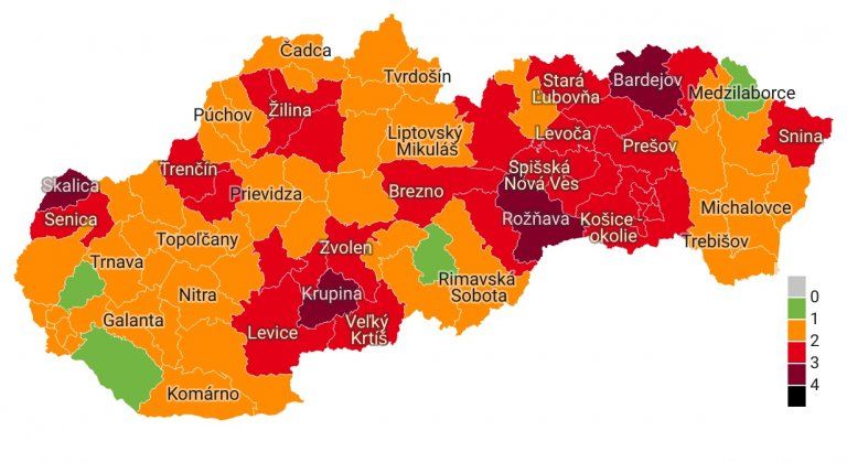 Dunajská Streda je jedným zo štyroch zelených okresov