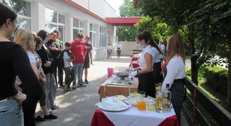 Gastronomické tvorivé dielne pre žiakov končiacich ročníkov