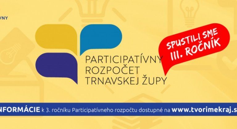 Župa spustila tretí ročník participatívneho rozpočtu