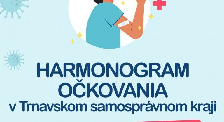 Trnavská župa bude očkovať od piatka do nedele, prvýkrát aj deti vo veku od 5 do 11 rokov