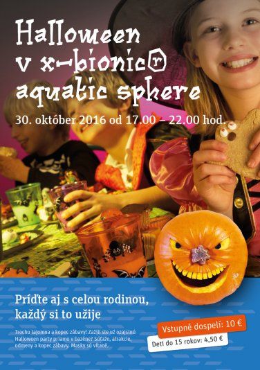 Halloween párty v x-bionic aquatic sphere