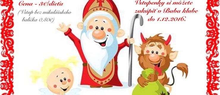 Mikuláš v Baba klube
