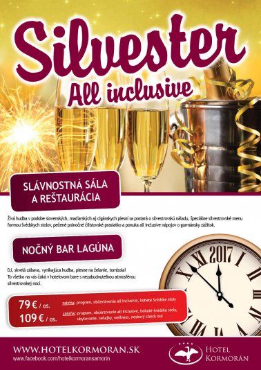 Zažite Silvester All inclusive v príjemnom prostredí Hotela Kormorán Zažite Silvester All inclusive v príjemnom prostredí Hotela Kormorán