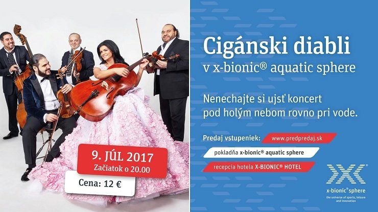 Diablica Silvia Šarköziová Vás pozýva na koncert