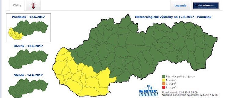 Nový týždeň sa začne tropickými teplotami