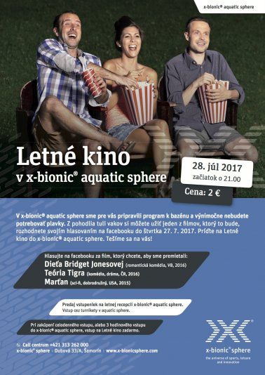 Hlasujte za film do letného kina