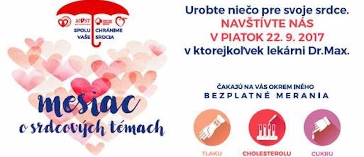 Dr. Max: Urobte niečo pre svoje srdce