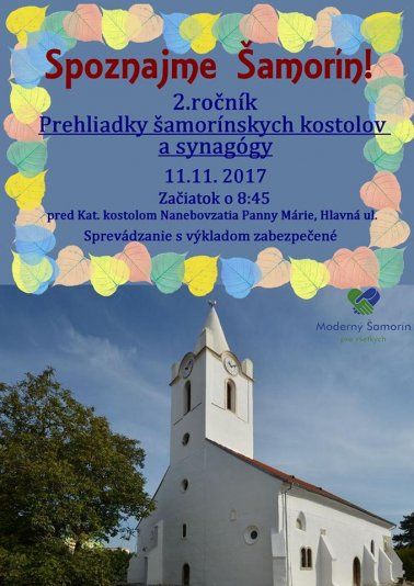 Pozvánka na akciu: Spoznajme Šamorín! Pozvánka na akciu: Spoznajme Šamorín!