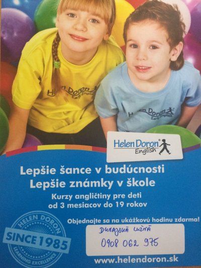 Helen Doron English: Kurzy angličtiny pre deti