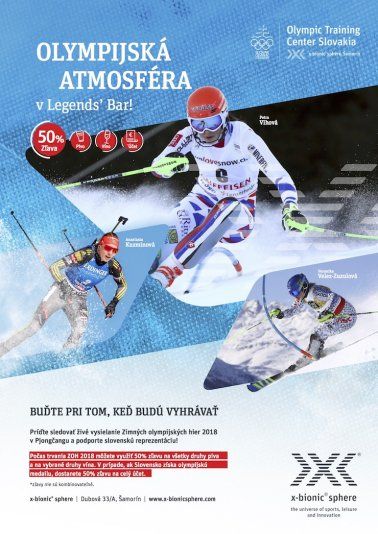 Olympijská atmosféra v Legends' Bar! Olympijská atmosféra v Legends' Bar!