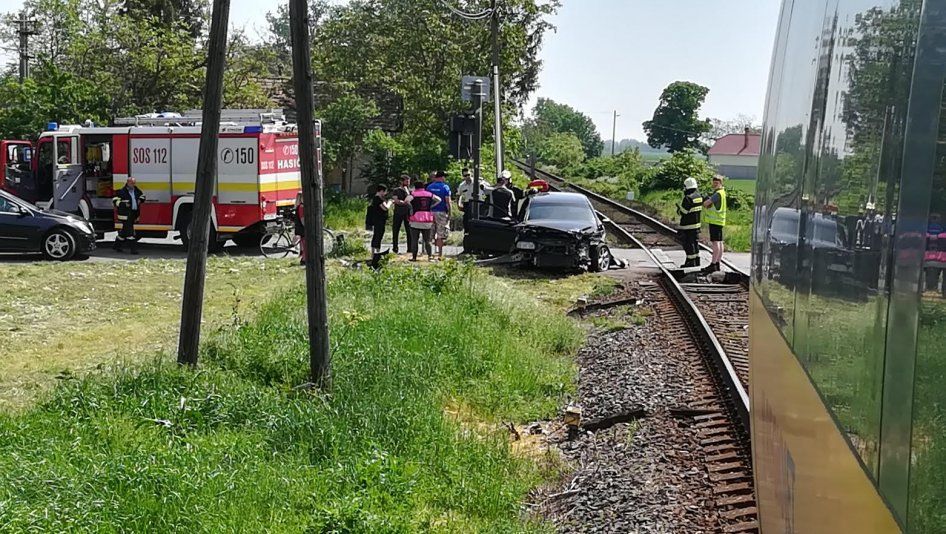 Foto čitateľa: Pozor, nehoda na železničnej trati