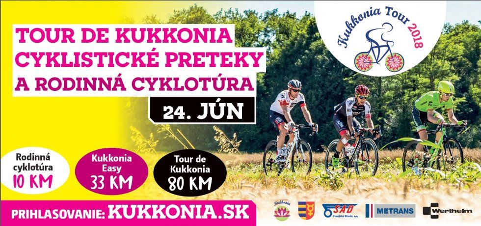 Žitný ostrov vyzýva cyklistov: Skús Tour de Kukkonia 2018