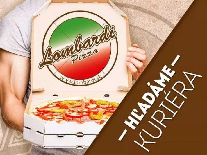 Šamorínska Lombardi Pizza hľadá rozvozára!