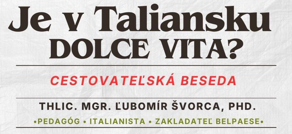 V knižnici priblížia Taliansko inak, než ho poznajú turisti