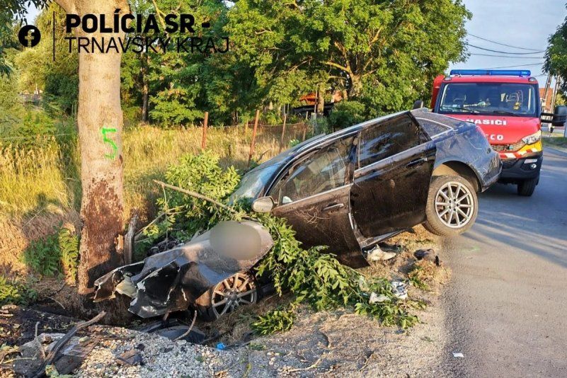 Náraz do stromu neprežil 21-ročný spolujazdec, polícia obvinila vodiča Náraz do stromu neprežil 21-ročný spolujazdec, polícia obvinila vodiča