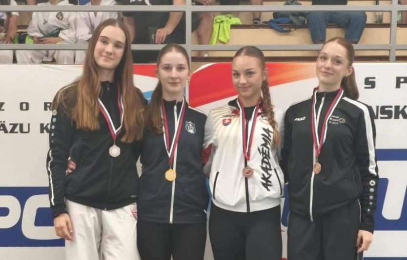 Štyria karatisti, štyri medaily. Budokan Samaria uspel na Slovenskom pohári