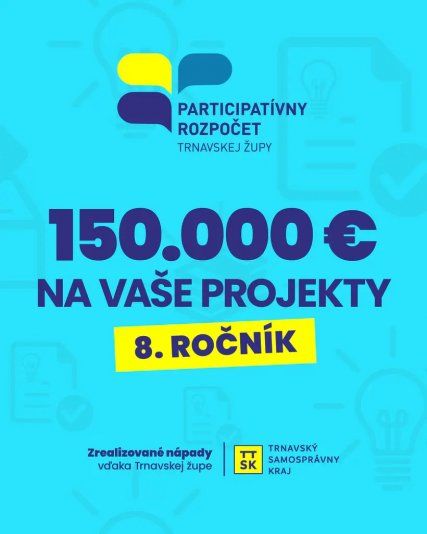 Máte nápad pre Šamorín? Okrem mestského rozpočtu môžete skúsiť aj župný