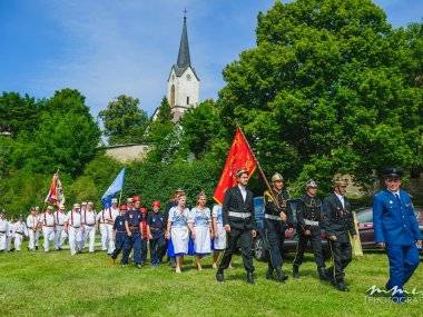 Dobrovoľní hasiči na výstave Hasičská nedeľa