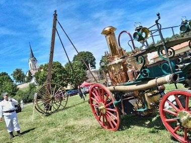 Dobrovoľní hasiči na výstave Hasičská nedeľa
