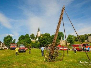 Dobrovoľní hasiči na výstave Hasičská nedeľa