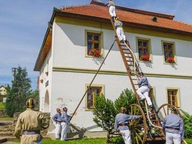 Dobrovoľní hasiči na výstave Hasičská nedeľa