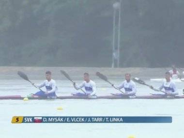 K4 s Tiborom Linkom bronzová na európskom šampionáte