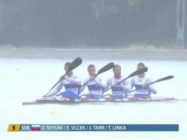 K4 s Tiborom Linkom bronzová na európskom šampionáte