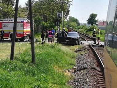 Foto čitateľa: Pozor, nehoda na železničnej trati