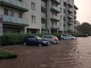 Prívalové dažde ochromili Dunajskú Stredu, takto napršalo v Šamoríne