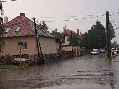 Prívalové dažde ochromili Dunajskú Stredu, takto napršalo v Šamoríne