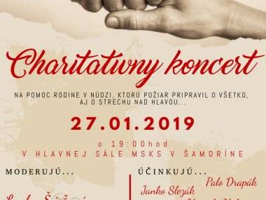 V Šamoríne sa uskutoční jedinečný charitatívny koncert